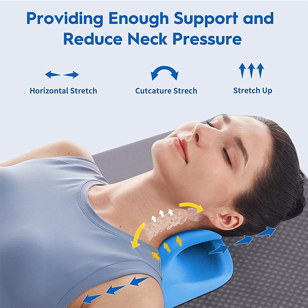 Cervical Traction Pillow Chiropractic Pillow Neck Stretcher
