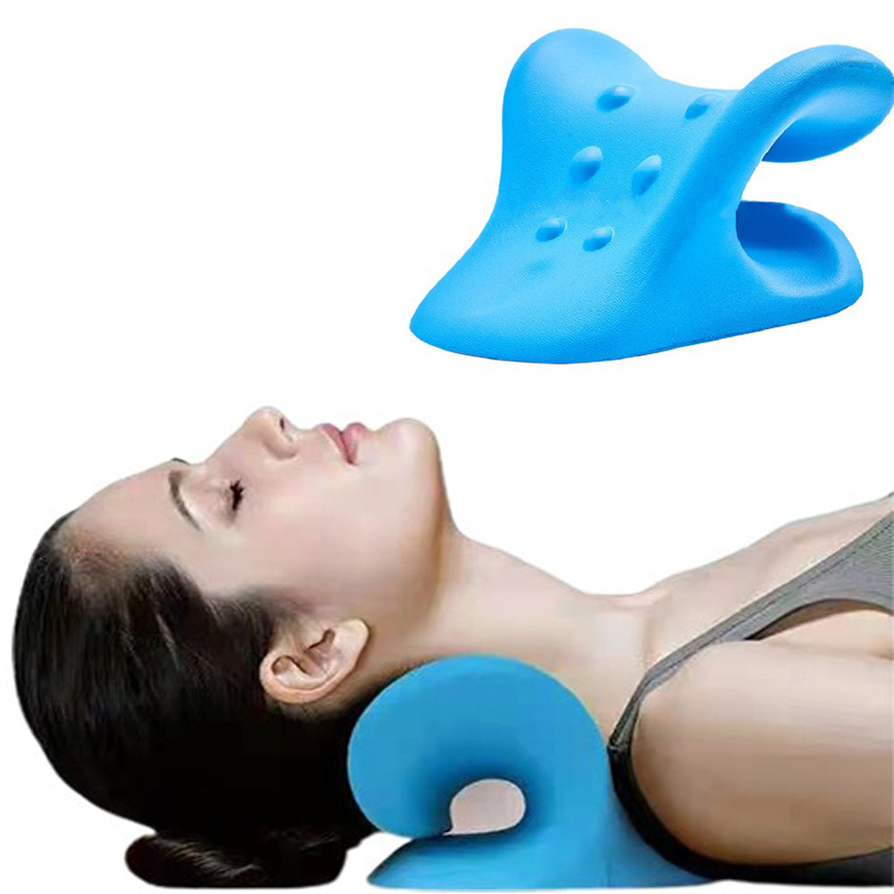 Cervical Traction Pillow Chiropractic Pillow Neck Stretcher
