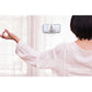 2Pcs Wall Mount Phone Holder Stand-Green and Pink