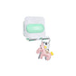 2Pcs Wall Mount Phone Holder Stand-Green and Pink