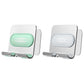 2Pcs Wall Mount Phone Holder Stand-Green and Grey