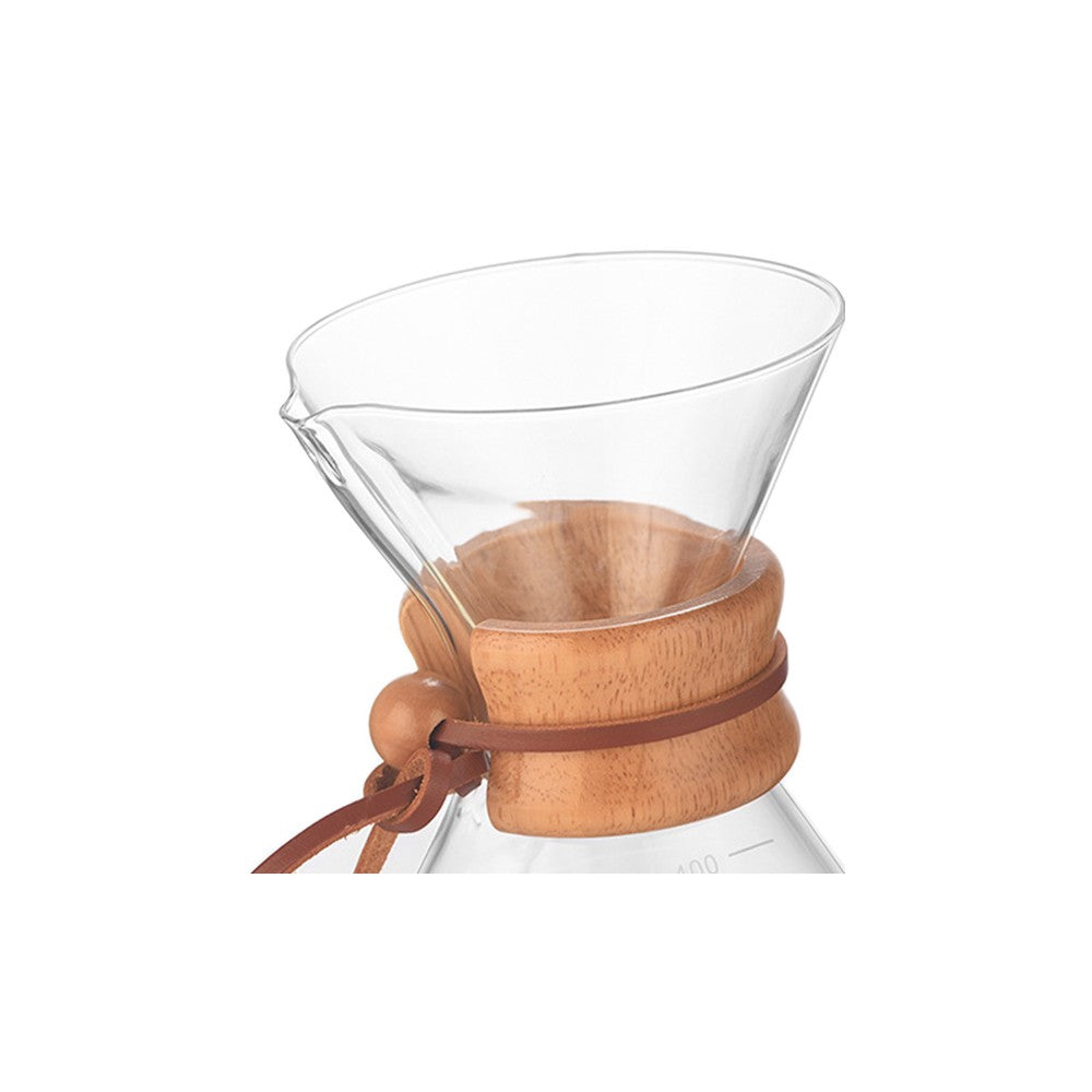 400ml Pour Over Coffee Maker with Stainless Steel Filter