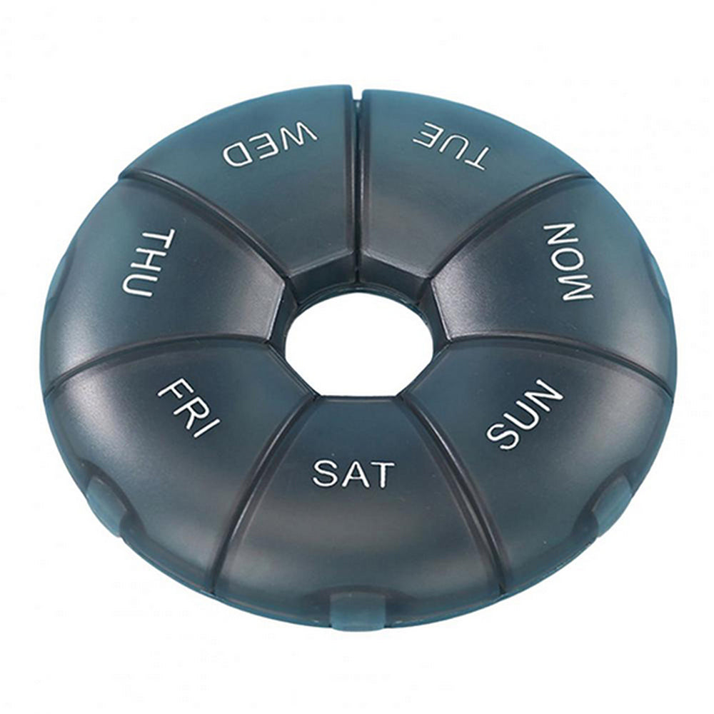 2Pcs 7 Day Weekly Pill Box