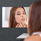2 Sheets 50x150cm Self Adhesive Flexible Mirror Wall Decorative Stickers