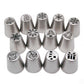 13 Pcs Set Russian Flower Icing Piping Nozzles Tips Pastry Cake Decor Tips DIY Baking Tools