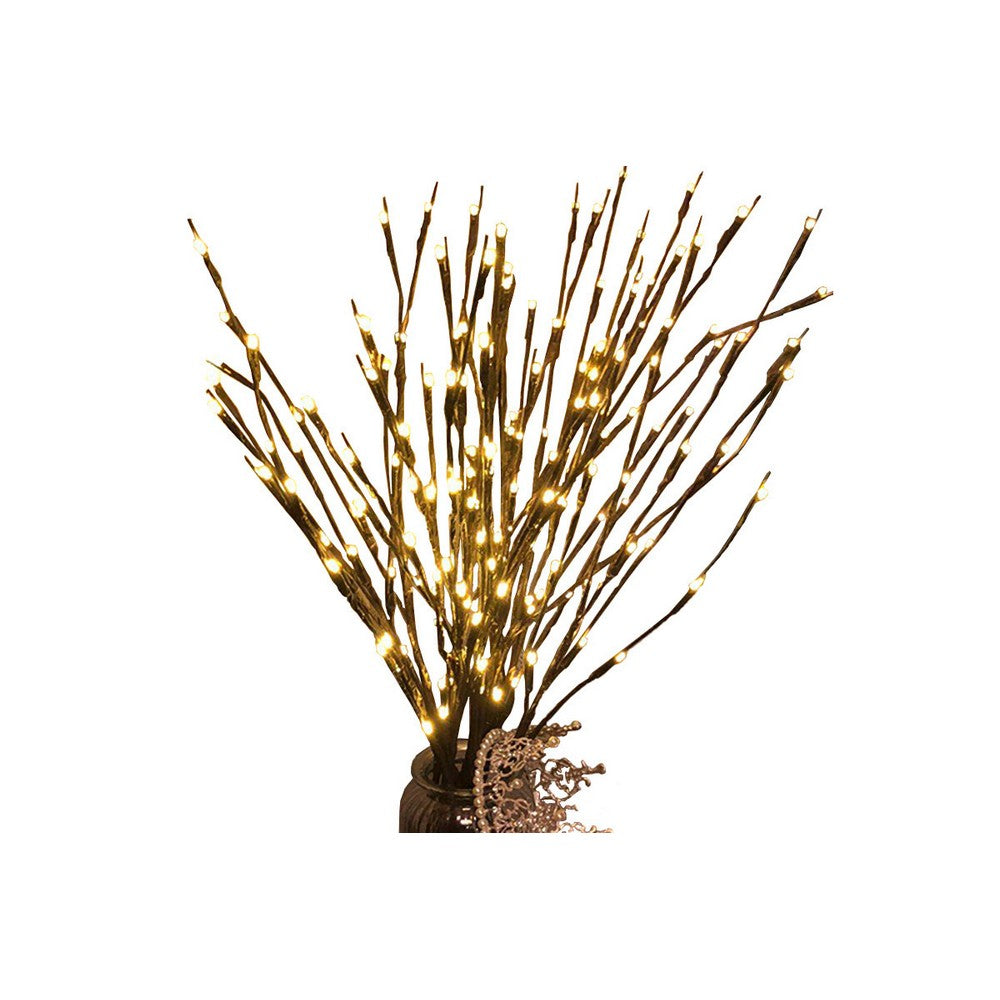 3-in-1 60 LED Artificial Branches Floral Lights for Home Decoration