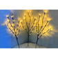 2Pack 3-in-1 60 LED Artificial Branches Floral Lights for Home Decoration