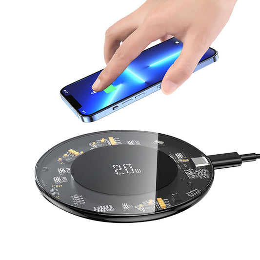 Universal 20W Qi Wireless USB Fast Charging Pad Mobile Phone Android Apple AirPod Pro