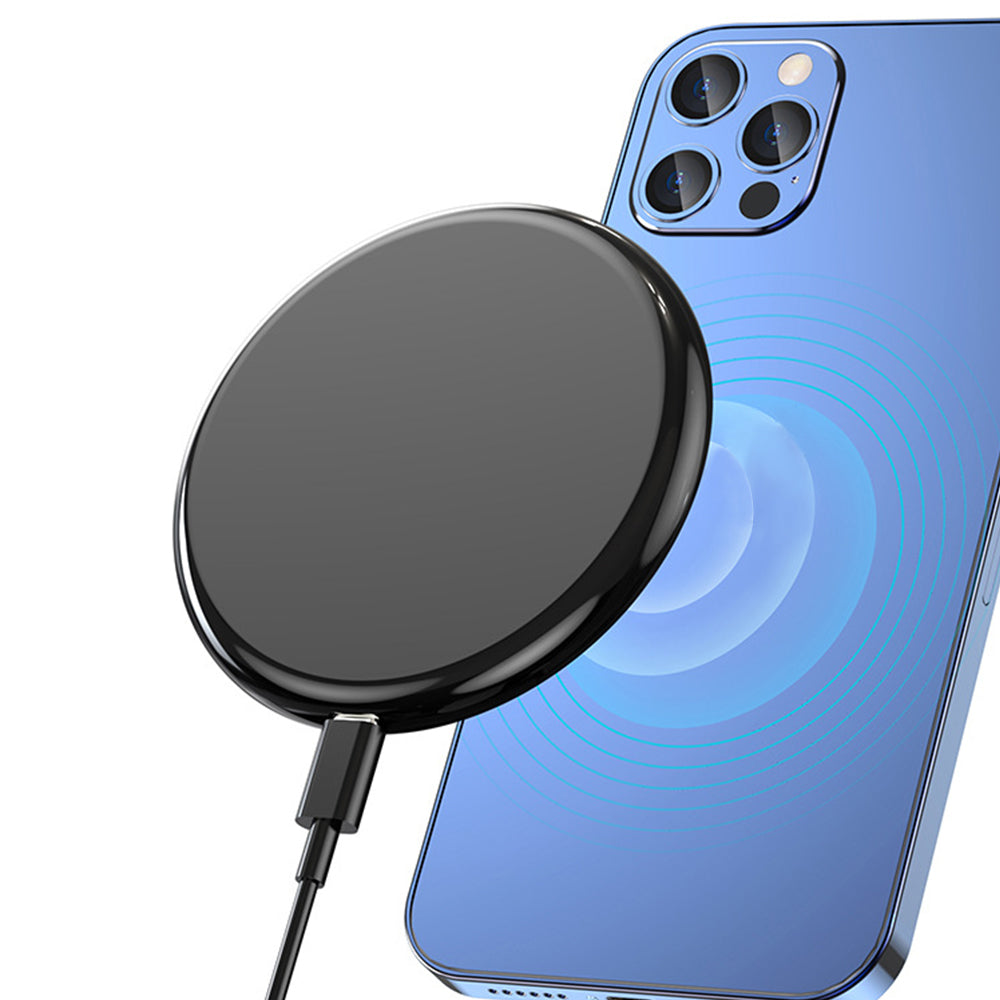 2Pcs Universal 20W Qi Wireless USB Fast Charging Pad Mobile Phone Android Apple AirPod Pro