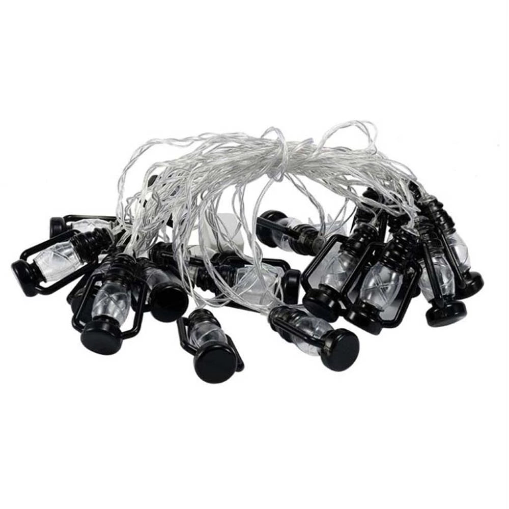 3M 20LED Battery Operated Retro Kerosene Lantern Fairy String Lights