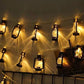 3M 20LED Battery Operated Retro Kerosene Lantern Fairy String Lights