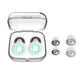 Pair of Reusable Hoop Noise Reduction Earplugs with Storage Box