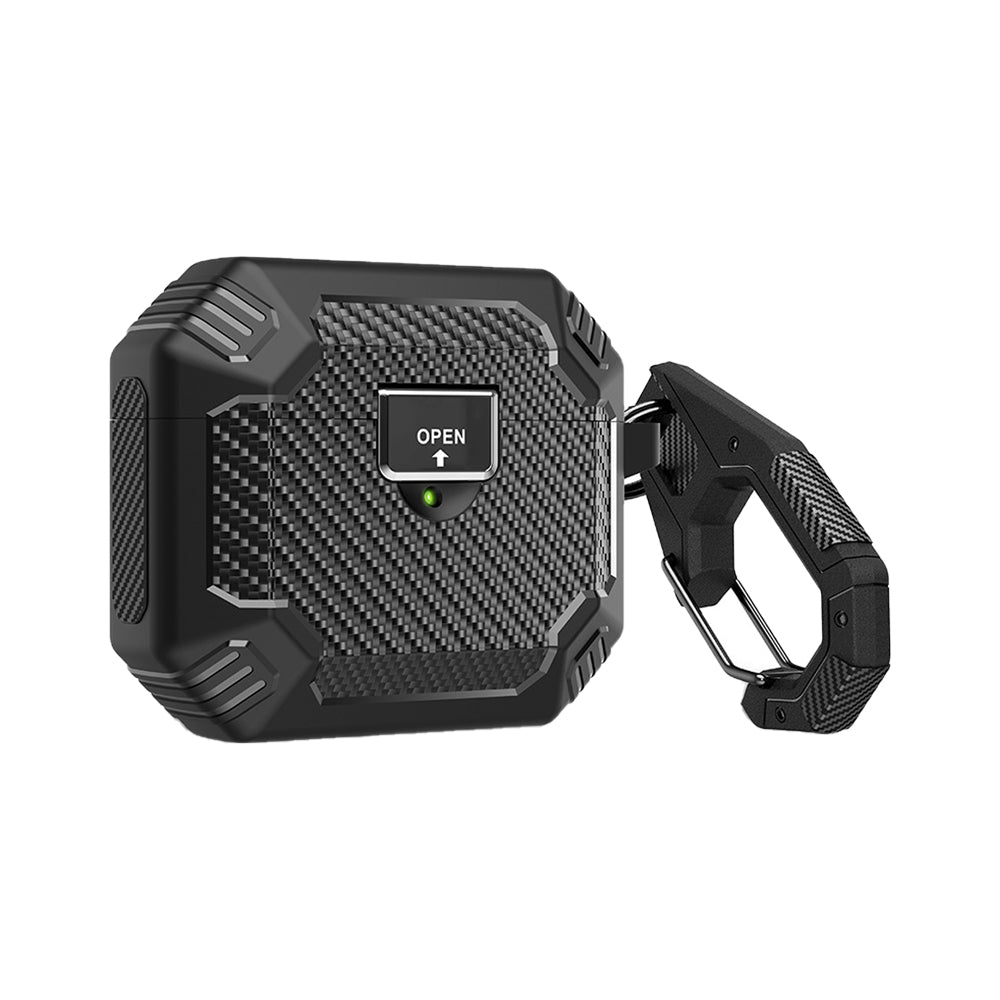For Airpods Pro2nd Generation Switch Case Shockproof Rugged Protective Cover with Keychain