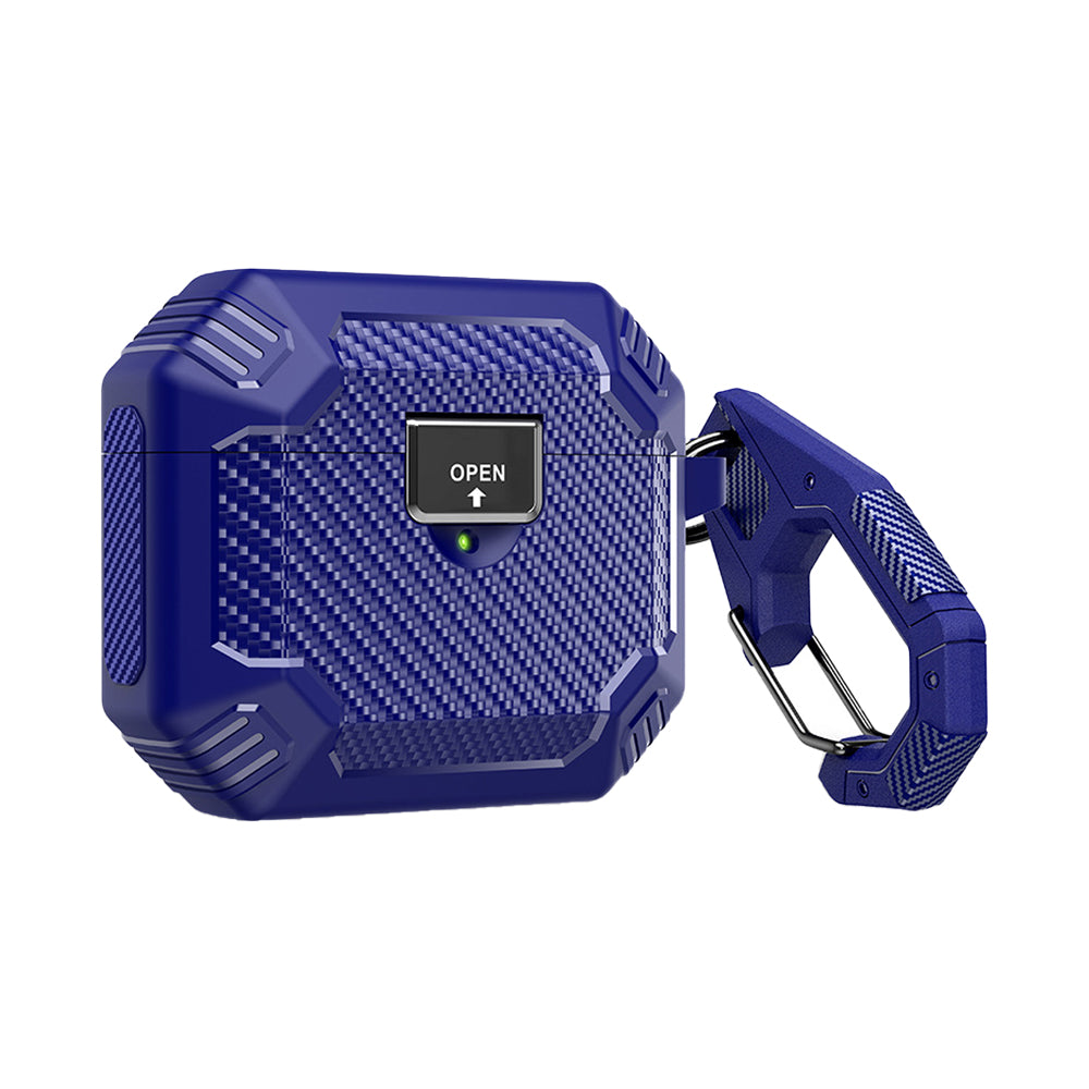 For Airpods Pro2nd Generation Switch Case Shockproof Rugged Protective Cover with Keychain