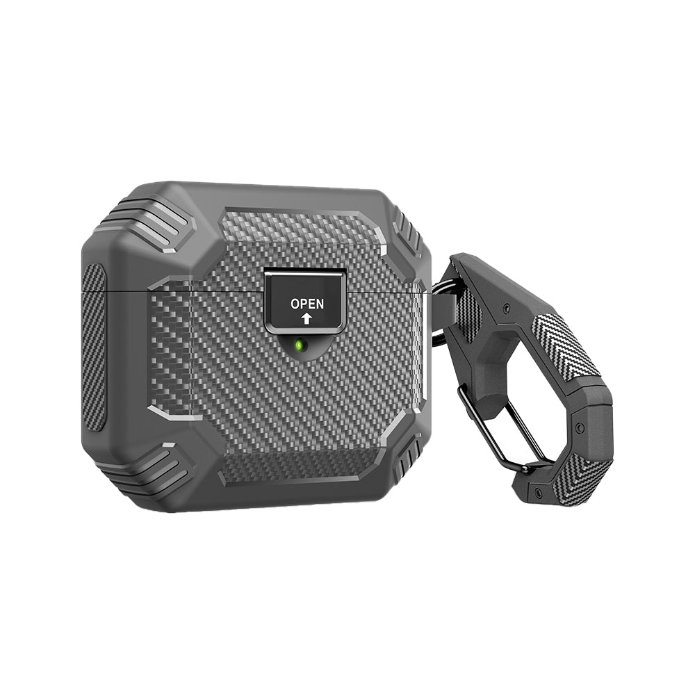 For Airpods Pro2nd Generation Switch Case Shockproof Rugged Protective Cover with Keychain