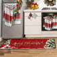 2Pcs 40X60+40X110CM Christmas Kitchen Washable Floor Mat-Merry Christmas