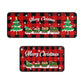2Pcs 40X60+40X110CM Christmas Kitchen Washable Floor Mat-Train