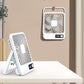 2000mAh 5 Speed USB 180 Degree Foldable Digital Display Desktop Fan