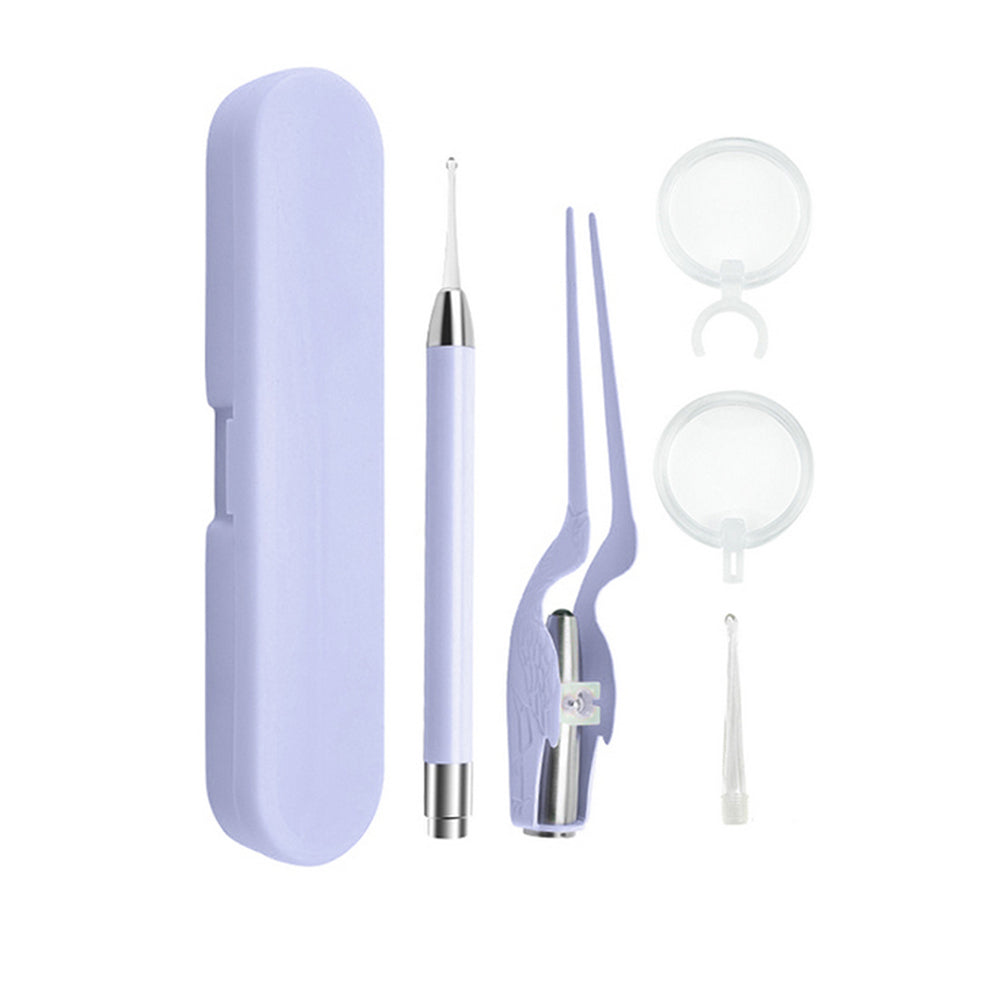 Battery-Powered Luminous Ear Wax Pickers Cleaner Set