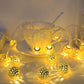 LED Moroccan Globe String Lights -Yellow