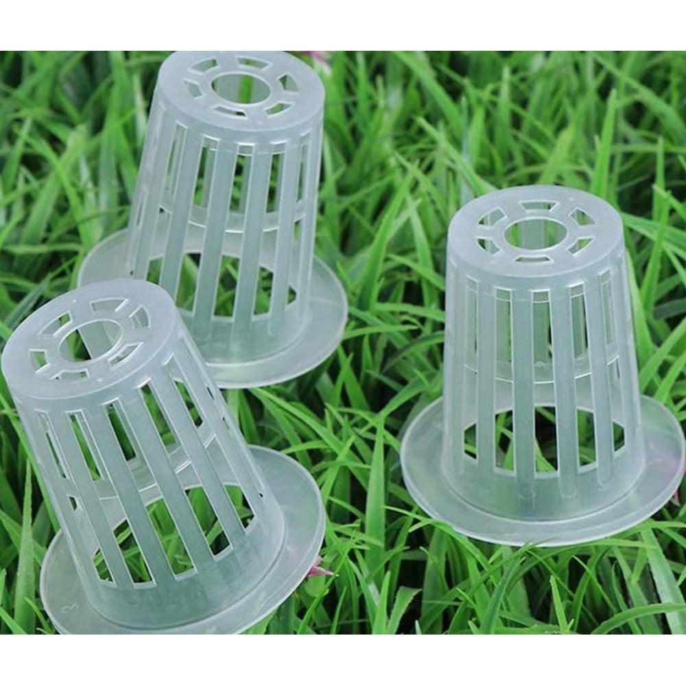 40-Pack Garden Plastic Net Cups Pots with Holes for Hydroponics