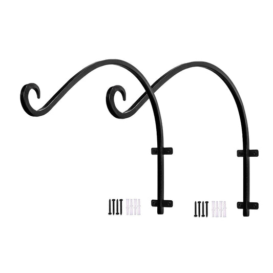 2Pcs Metal Hanging Plant Wall Hook Brackets