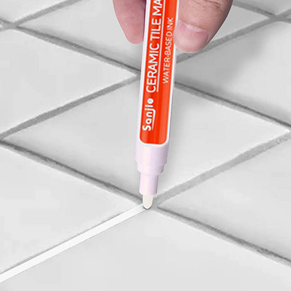 5-Pack Tile Paint Marker Home Tile Grout Pen Waterproof Kitchen Bathroom Tile Repaire