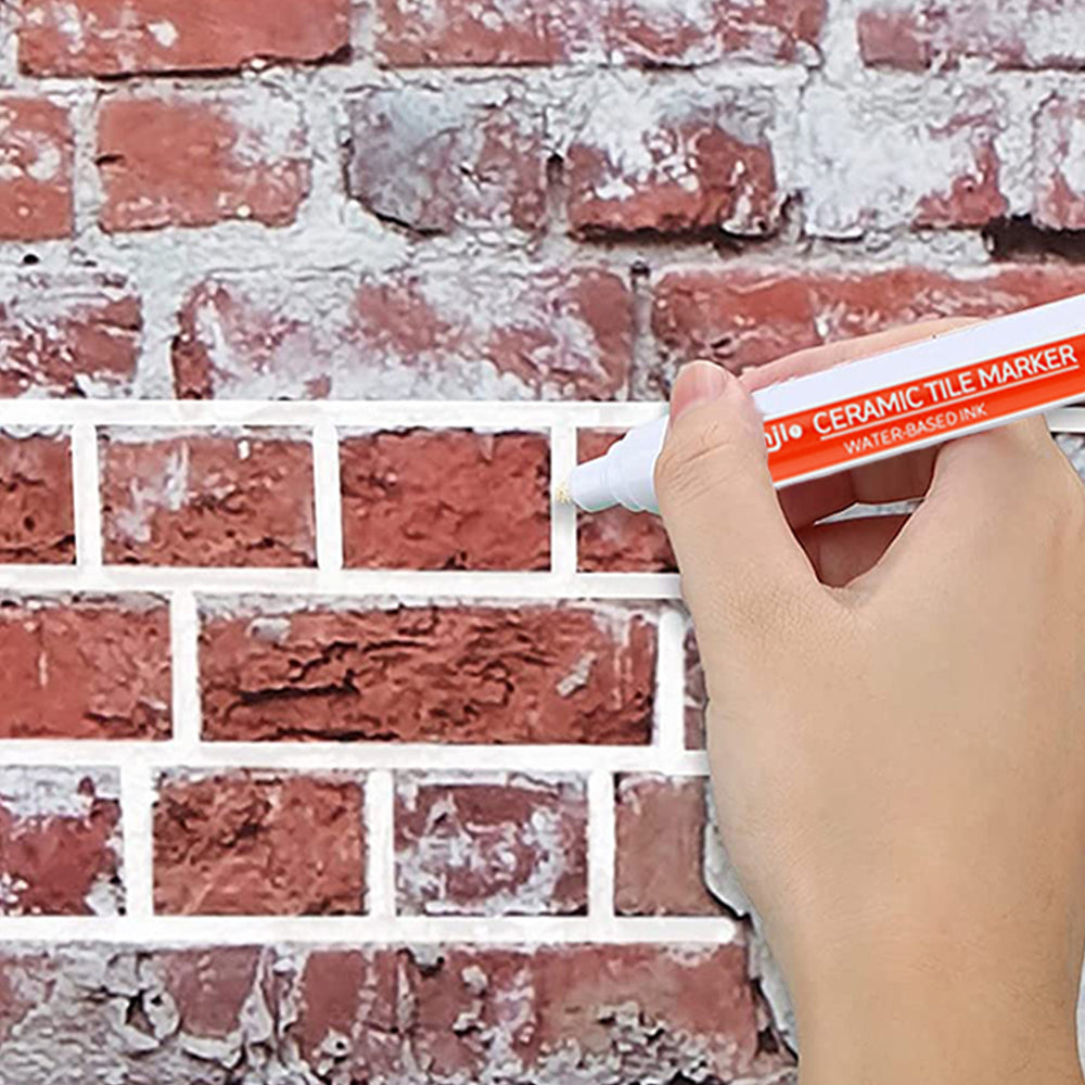5-Pack Tile Paint Marker Home Tile Grout Pen Waterproof Kitchen Bathroom Tile Repaire