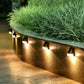 Set of 4Pcs Solar-Powered Outdoor Fence Lights