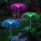 2-Pack Solar Jellyfish Lights for Yard Garden Pathway