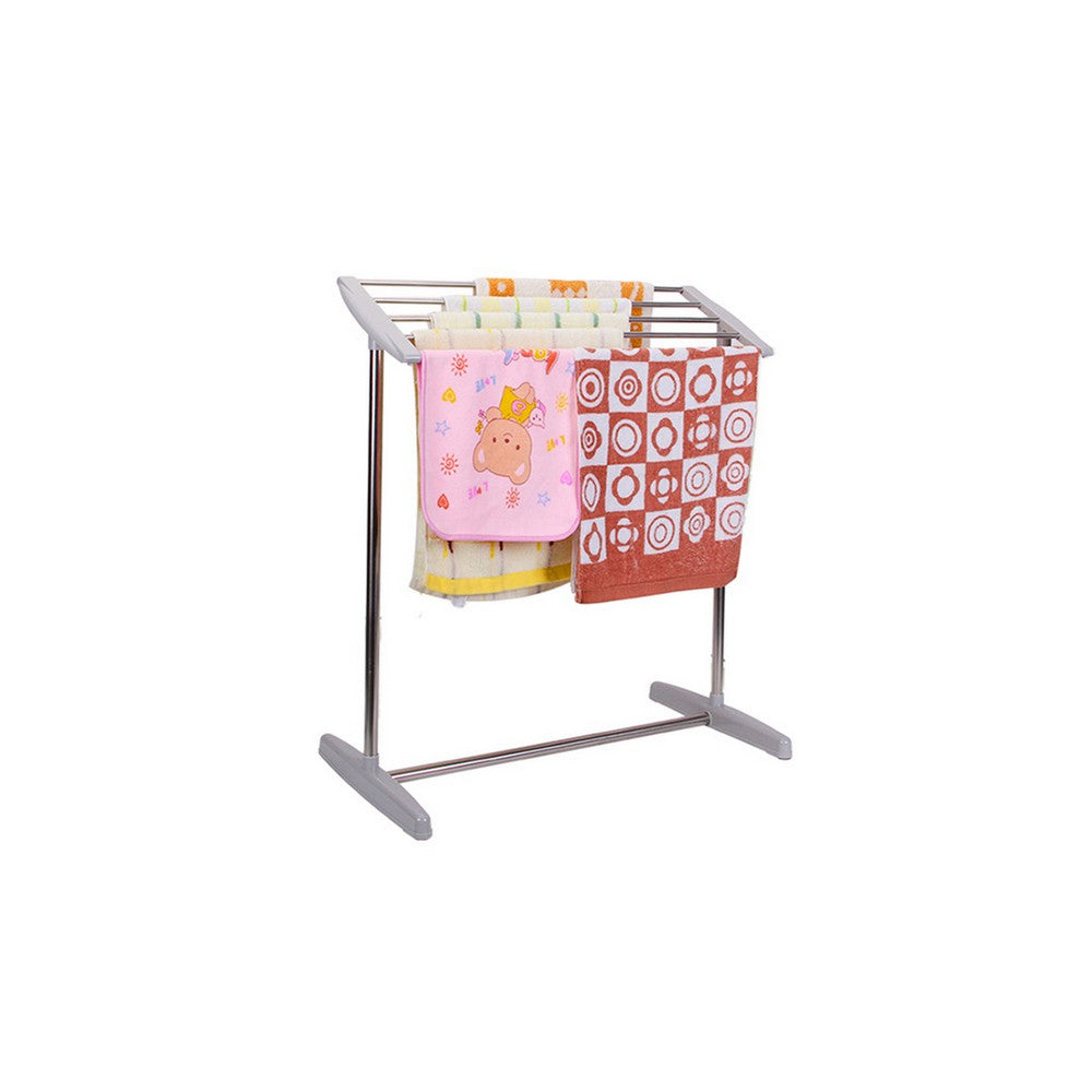 Portable Floor Clothes Drying Rack