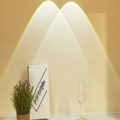 2Pcs Sunset Projection Under Cabinet Light