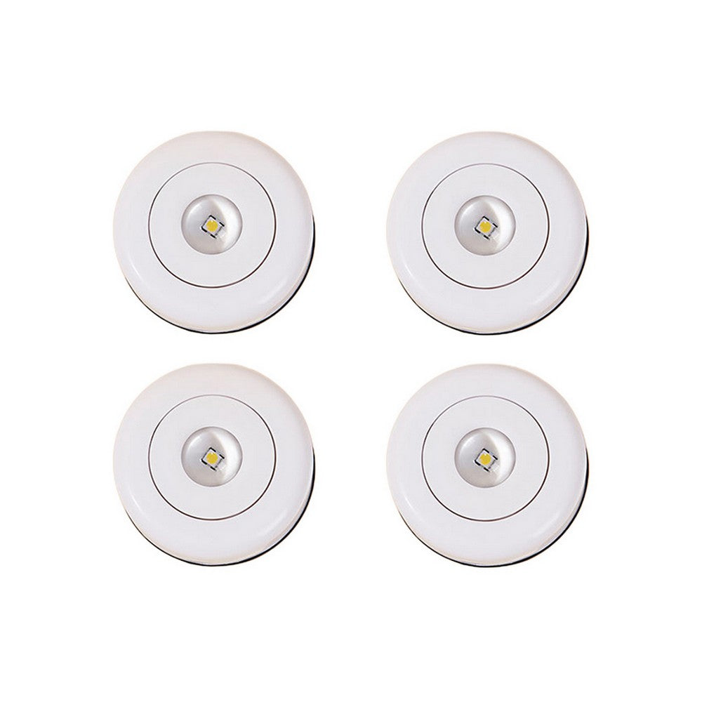 4Pcs Sunset Projection Under Cabinet Light