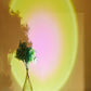 8Pcs Sunset Projection Under Cabinet Light