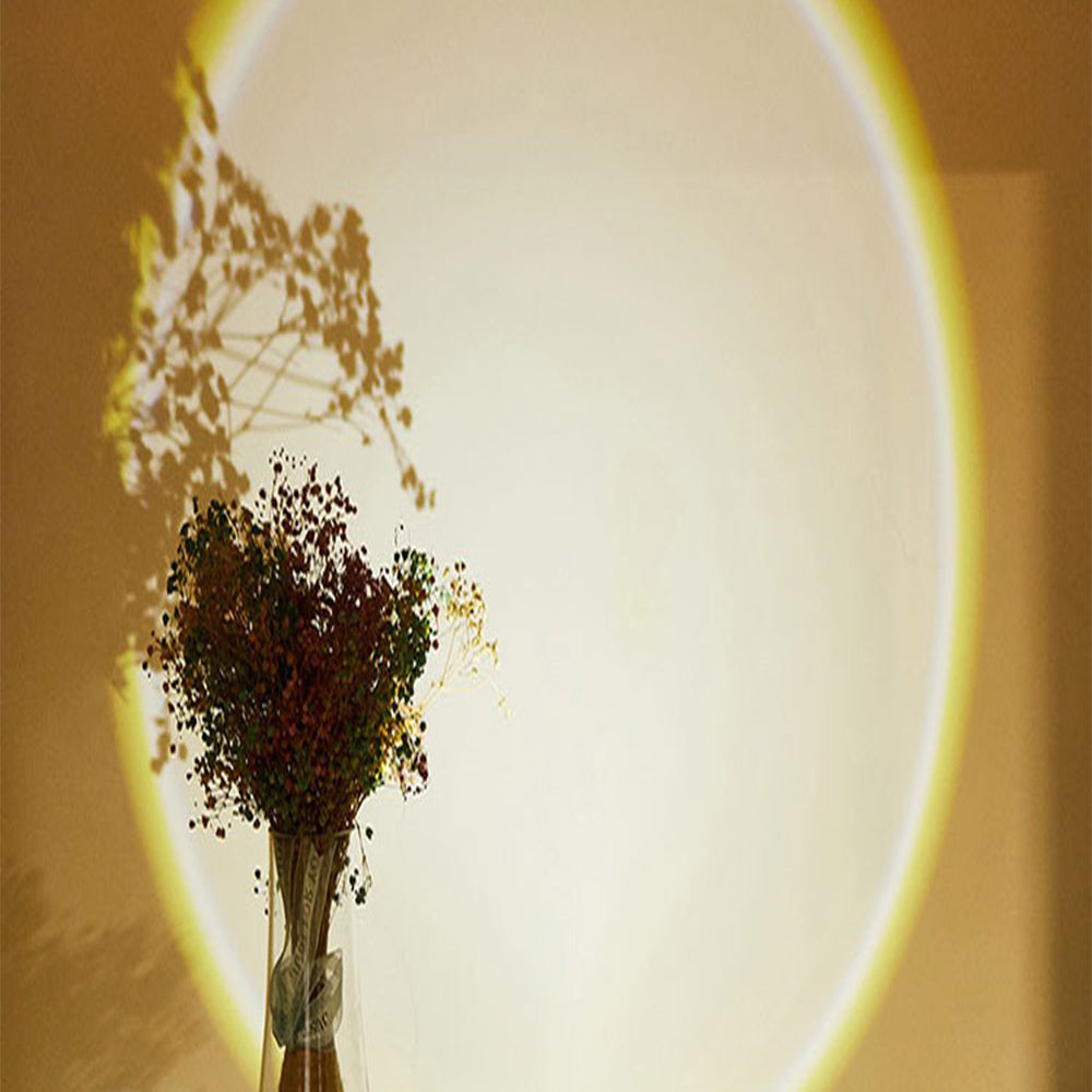 Sunset Projection Under Cabinet Light