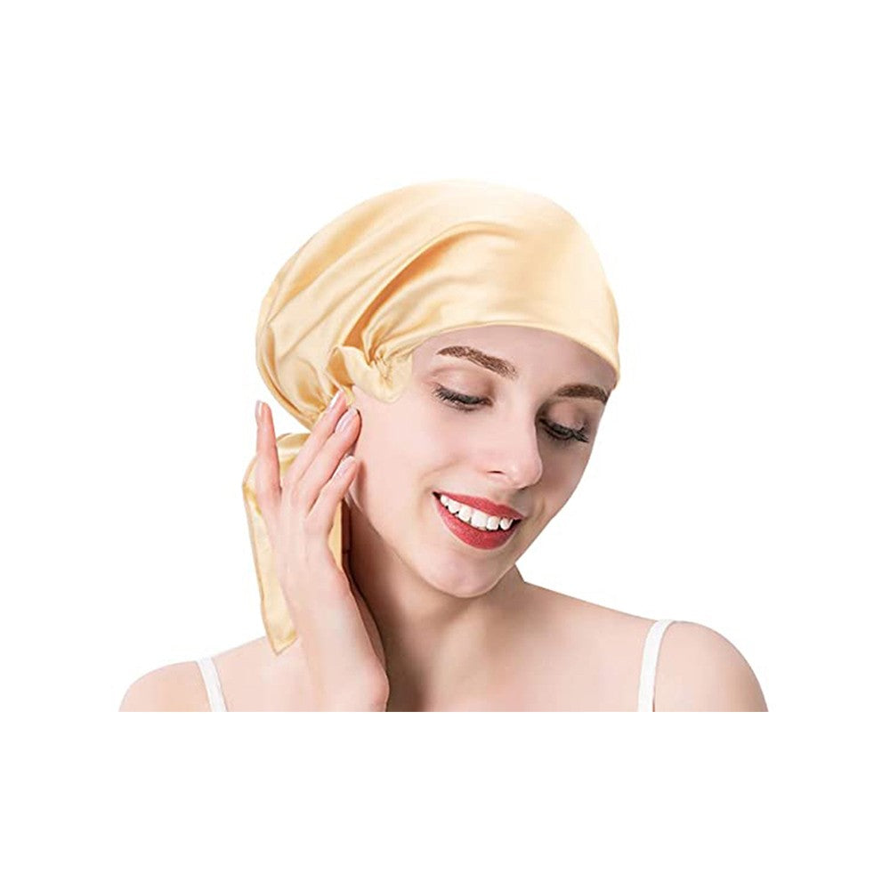 100% Mulberry Silk Sleep Cap