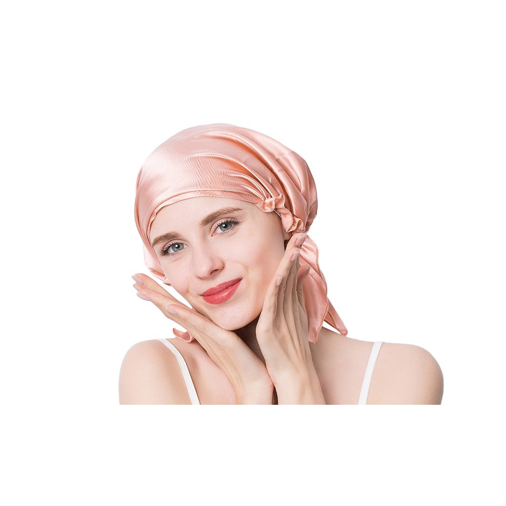 100% Mulberry Silk Sleep Cap