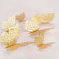 72Pcs 3D DIY Butterfly Wall Decal Stickers -Gold