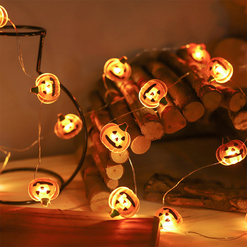 Halloween Pumpkin String Lights