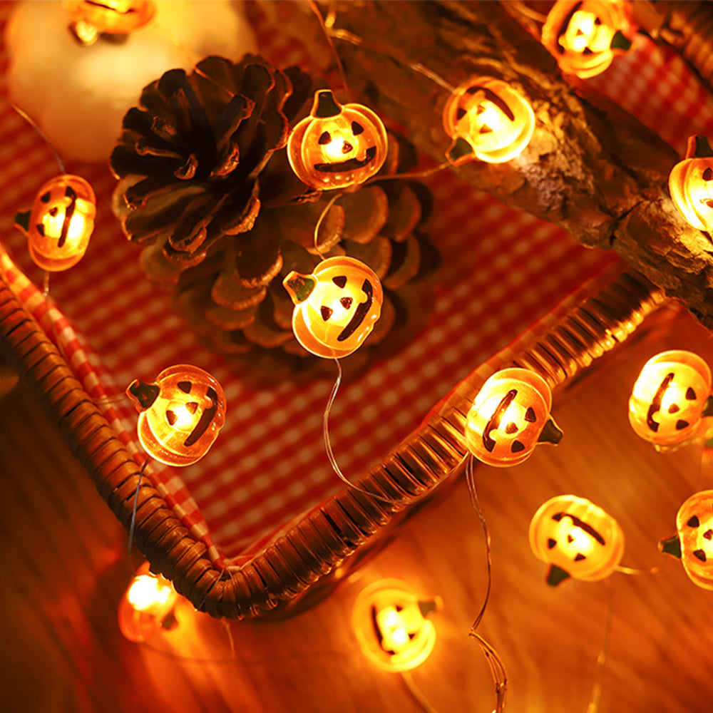 Halloween Pumpkin String Lights