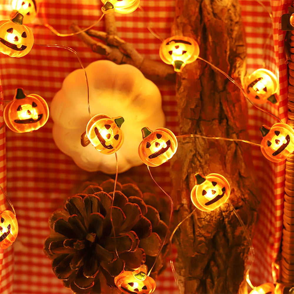 Halloween Pumpkin String Lights
