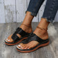 Women Orthopedic Wedge Flip Flops Sandals with Arch Support Thong Sandals