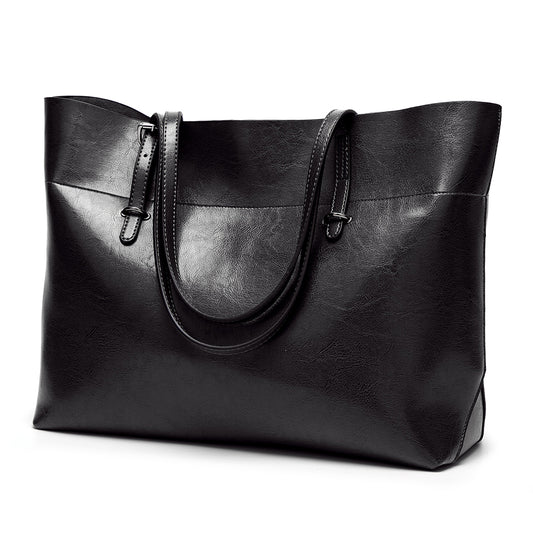 Women's PU Leather Shoulder Bag Big Capacity Tote Bags Purses and Handbags