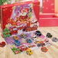 Christmas Advent Calendar 24 Days Countdown Cars Toy for Kids