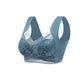 2Pcs Full Cup Lace Push-Up Seamless Bra