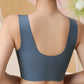 2Pcs Full Cup Lace Push-Up Seamless Bra
