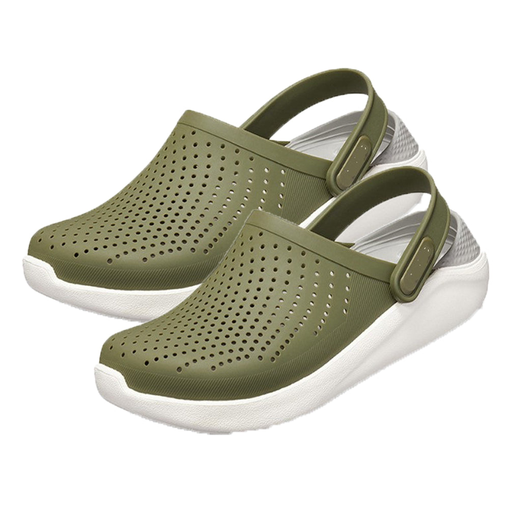 Men Hollow Out Slingback Beach Sandals with Arch Support Insole