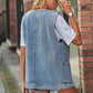 Women's Denim Jean Vest