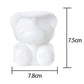 2Pcs Little Bear Shape Ice Cube Maker