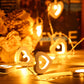 20LEDs Battery Operated Valentine's Day LED Heart String Light